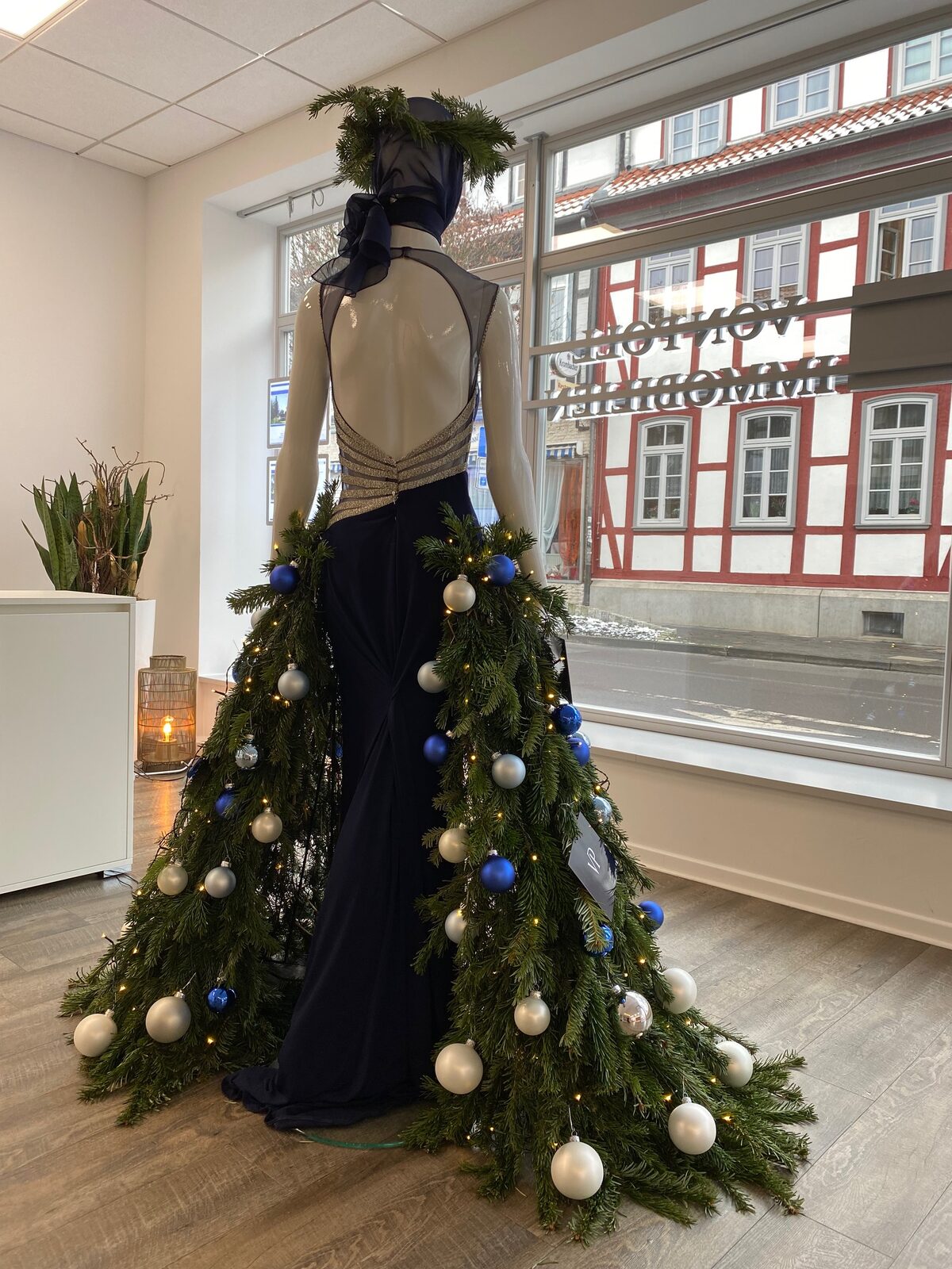 Weihnachtsbaum-Objekt, Blick von oben